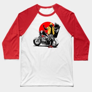 red neo samurai Baseball T-Shirt